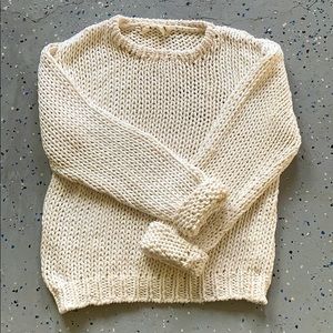 DKNY oversized knitted sweater